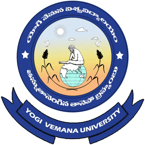 Yogi Vemana University logo